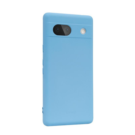 Etui Crong Color Cover do Google Pixel 7A Silikonowe Niebieskie Plecki