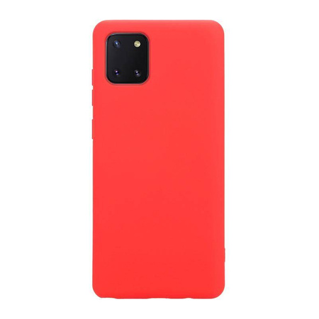 Crong Color Cover - Θήκη Samsung Galaxy Note 10 Lite (κόκκινο)