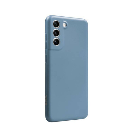 Crong Color Cover - Silikonhülle für Samsung Galaxy S22 (blau)