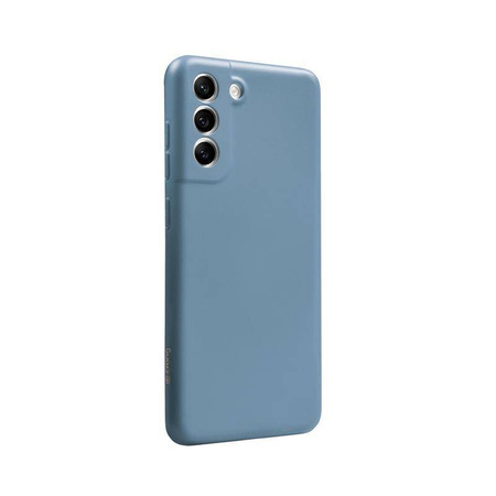 Crong Color Cover - Θήκη σιλικόνης για Samsung Galaxy S22 (μπλε)