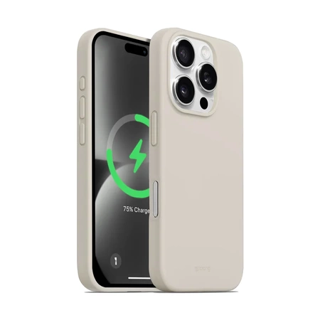 Crong Color Cover Magnetic - iPhone 16 Pro Max MagSafe Case (Stone Beige)