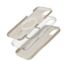 Etui Crong Color Cover Magnetic do iPhone 16 Pro Max MagSafe Kamienny Beż