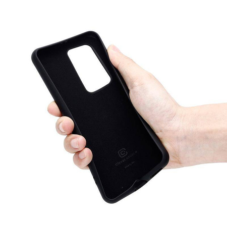 Crong Color Cover - Huawei P40 Pro Hülle (Schwarz)