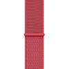 Correa deportiva Crong de nailon para Apple Watch de 38/40/41/42 mm (Red Fusion)