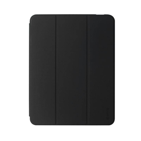 Crong PrimeFolio – Hülle für iPad Air 11" (2026–2024) / iPad Air 10,9" (5.–4. Generation) / iPad Pro 11" (2022–2021) (Schwarz/Transparent)