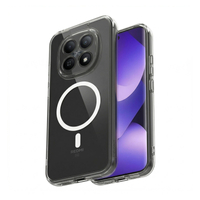Crong Hybrid Clear Magnetic - MagSafe Case Xiaomi Redmi Note 15 Pro (Transparent)
