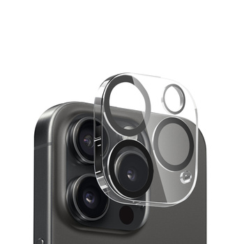 Crong Lens Shield - sklo na fotoaparát pro iPhone 16 Pro / 16 Pro Max / iPhone 15 Pro / 15 Pro Max