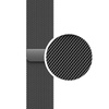 Crong Milano Steel - Edelstahlarmband für Apple Watch 38/40/41/42 mm (Graphit)