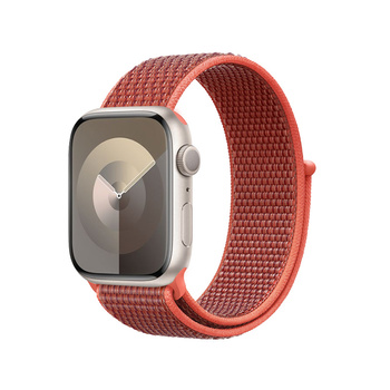 Crong Nylon - Sportovní řemínek pro Apple Watch 38/40/41 mm (Sunny Apricot)