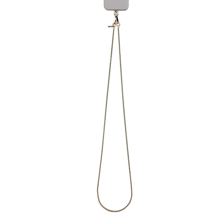 Smycz do Telefonu Crong Phone Crossbody Zawieszka Łańcuszek na Ramię Gold Link