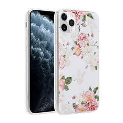 Funda Crong Flower para iPhone 11 Pro (Patrón 02)
