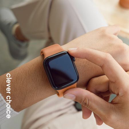 Crong Liquid - Apple Watch Armband 38/40/41/42 mm (Orange)