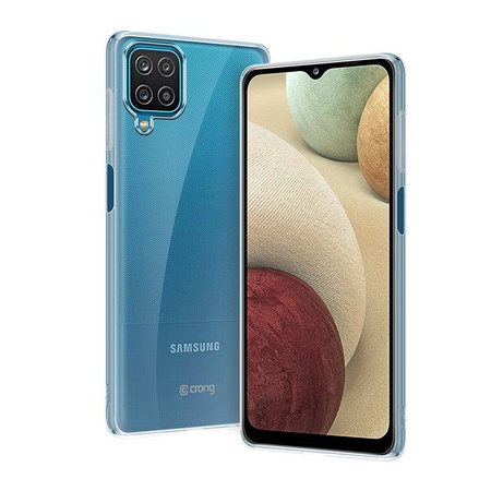 Crong Crystal Slim Cover - Θήκη Samsung Galaxy A12 (Διαφανής)
