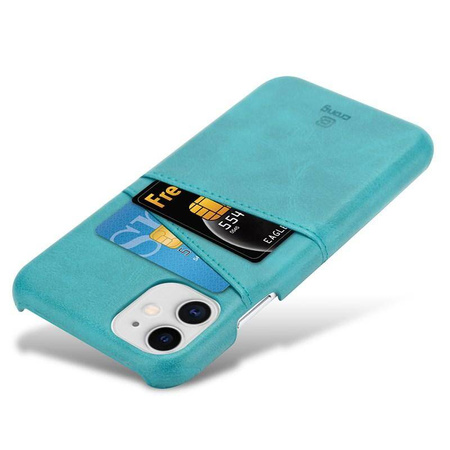 Crong Neat Cover - iPhone 11 Pro case with pockets (green)