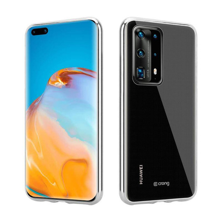 Crong Crystal Slim Cover - Huawei P40 Pro Case (transparent)