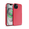 Etui Crong Color Cover Magnetic do iPhone 15 Plus MagSafe Silikonowe Różowe