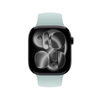 Pasek Crong Liquid do Apple Watch 49/46/45/44 mm Miętowy Silikonowy