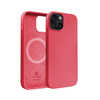 Crong Color Cover Magnetic - Θήκη MagSafe για iPhone 15 Plus (ροζ)