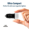 Crong Power Car Charger 24W - Car charger 2xUSB 2.4A (aluminum)