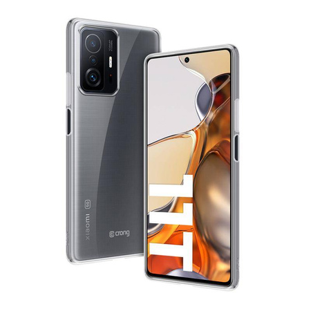 Crong Crystal Slim Cover - Etui Xiaomi 11T 5G (przezroczysty)