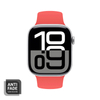 Crong Liquid - Cinturino per Apple Watch 38/40/41/42 mm (corallo)