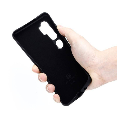 Crong Color Cover - Custodia per Xiaomi Mi Note 10 / Mi Note 10 Pro (Nero)