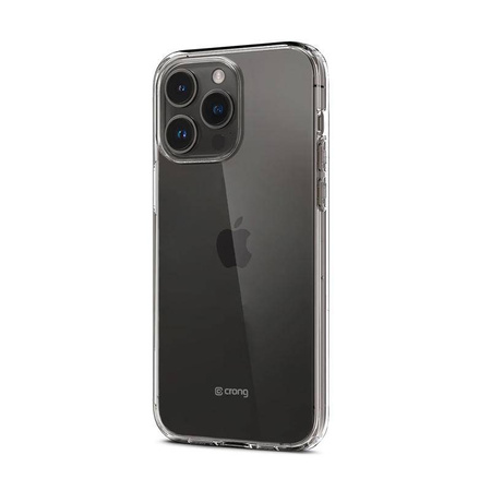Etui Crong Crystal Slim Cover do iPhone 14 Pro Przezroczyste Plecki