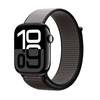 Correa deportiva Crong de nailon para Apple Watch de 44/45/46/49 mm (gris noche)