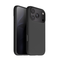 Crong Color Cover Magnetic - MagSafe калъф за iPhone 18 Pro / 17 Pro (черен)