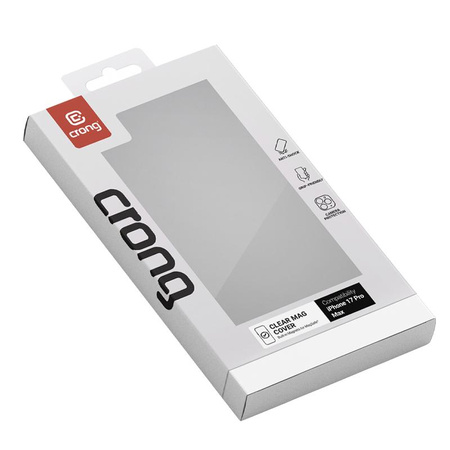 Crong Clear MAG Cover - MagSafe iPhone 17 Pro Max Case (Clear)
