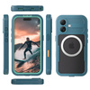 Crong Seal Cover - IP68 Waterproof Case for iPhone 17 (Marine)