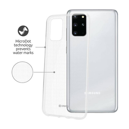 Crong Crystal Slim Cover - Θήκη Samsung Galaxy S20+ (Διαφανής)