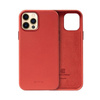 Crong Essential Cover - Funda de piel sintética para iPhone 12 Pro Max (roja)