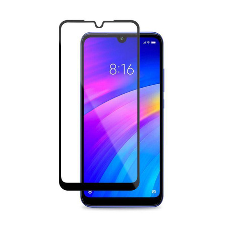 Szkło Hybrydowe do Xiaomi Redmi 7 Crong 7D Nano Flexible Glass 9H Ochronne na Cały Ekran