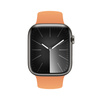 Crong Liquid - Řemínek pro Apple Watch 42/44/45/49 mm (oranžový)