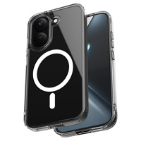 Etui CRONG Anti-Yellow Hybrid Clear Magnetic MagSafe do Xiaomi POCO X8 Pro 5G nieżółknące