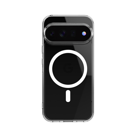 Etui Crong Hybrid Clear Magnetic do Google Pixel 11 Pro MagSafe Przezroczyste