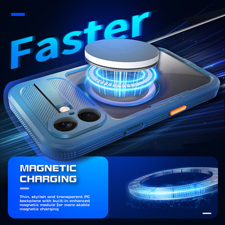 Crong Seal Cover - водоустойчив калъф IP68 за iPhone 17 (морски)