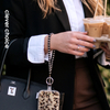 Crong Phone Charm - Lanyard Phone Pendant (Midnight Beads)