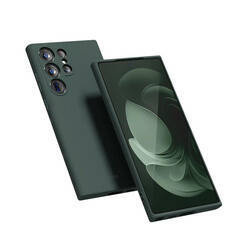 Crong Color Cover - Silicone Case for Samsung Galaxy S23 Ulta (green)