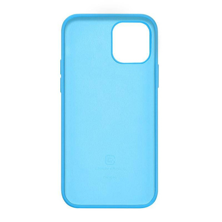 Etui do iPhone 12 Mini Crong Color Cover Silikonowy Case Ochronny Niebieski Limited Edition