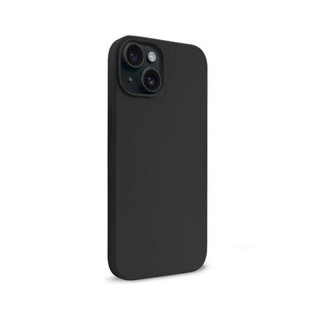 Etui do iPhone 15 Crong Color Cover Silikonowy Case Ochronny Czarny