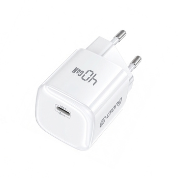 Crong NEO GaN Charger - USB-C 40W PD Charger with AVS (White)