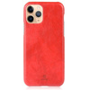 Etui Crong Essential Cover do iPhone 11 Pro Skórzane Czerwone Plecki