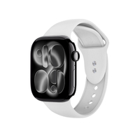 Crong Liquid - Apple Watch szíj 44/45/46/49 mm (fehér)