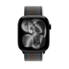 Crong Nylon - Sport Band for Apple Watch 44/45/46/49 mm (Midnight Run)