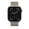 Crong Milano Steel – Rozsdamentes acél szíj Apple Watch 38/40/41/42 mm-hez (pezsgőszín)