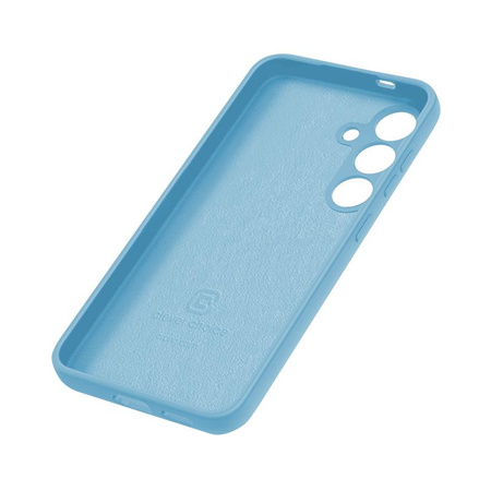 Etui Crong Color Cover do Samsung Galaxy S24 Silikonowe Błękitne Plecki