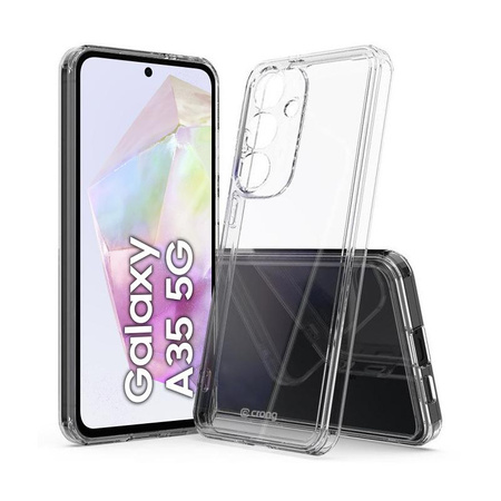 Crong Kristall-Schutzhülle - Samsung Galaxy A35 5G Gehäuse (Transparent)