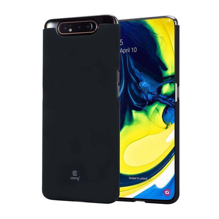 Crong Smooth Skin - Θήκη Samsung Galaxy A80 / A90 (μαύρο)